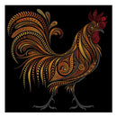 5D Diamond Painting DIY Embroidery Cock Animals Cross Crafts Stitch Decor