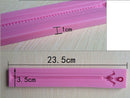 1*Zip Zipper Silicone Cake Fondant Decor Topper Mould Chocolate Baking Mold FT