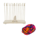 Plastic Knitting Loom Craft Weaving Tool for DIY Handmade Scarf Hat Wall Hanging