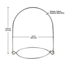 Hangers Hanging Mason Jars Quart Jar Handle for Regular Mouth Wire Handle f L8C2