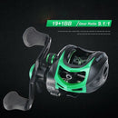 Left Hand Baitcasting Reels Lightweight Fishing Reels With 19+1 Bb 17.6 Lb
