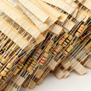 1000pcs 100 Values 1/2W Carbon Film Resistors Assortment Kits 1ÃŽÂ©~10MÃŽÂ©