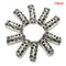 10Pcs Alloy Dreadlock Hair Beads Dread Braid Pins Rings Tube Clips Cuff Jewe Gw
