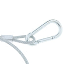 2pcs  Safety Cable Wire Lock Durable Rope For Moving Head Light