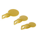 3pc Stainless Steel Spinner Target Plinking Shooting Target 2.5/3/4cm Yellow
