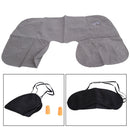 Travel Essential Fashion Multifunction Inflatable Pillow Patch Earplug New