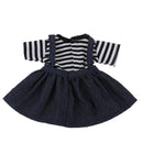 Adorable T-shirt, Suspender Skirt, Hairband Casual Clothes for 25cm Mellchan