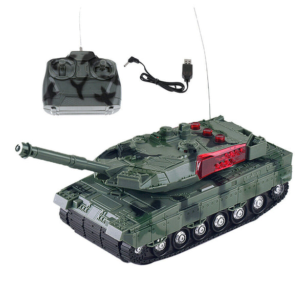 RC Power BB Tank Remote Control Military Battle Shoots for Kids Child