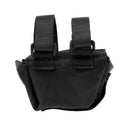 Nylon Case Holder Storage Bag for Bike Head Light 4x18650 Battery Pack Black