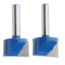 2 Pieces 8mm Router CNC Engraving Woodworking V