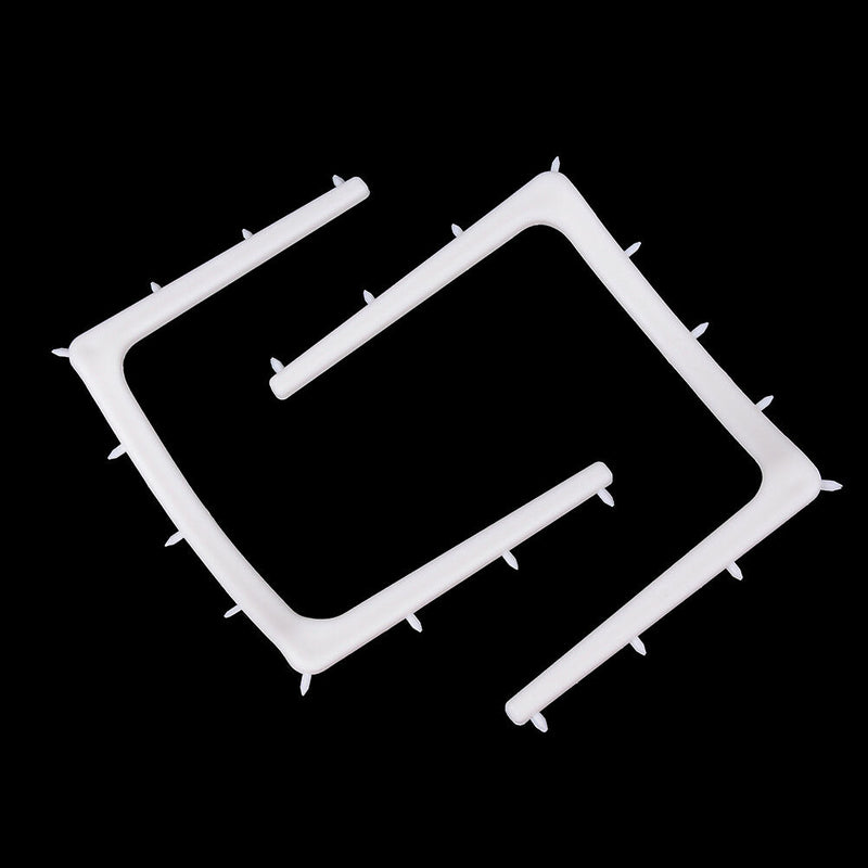 2Pcs dental plastic rubber dam frame holder instrument autoclavable A leJ Ew
