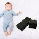 Bamboo Fiber Baby Nappies Reusable Washable Inserts Diaper Cover Wrap Cloth