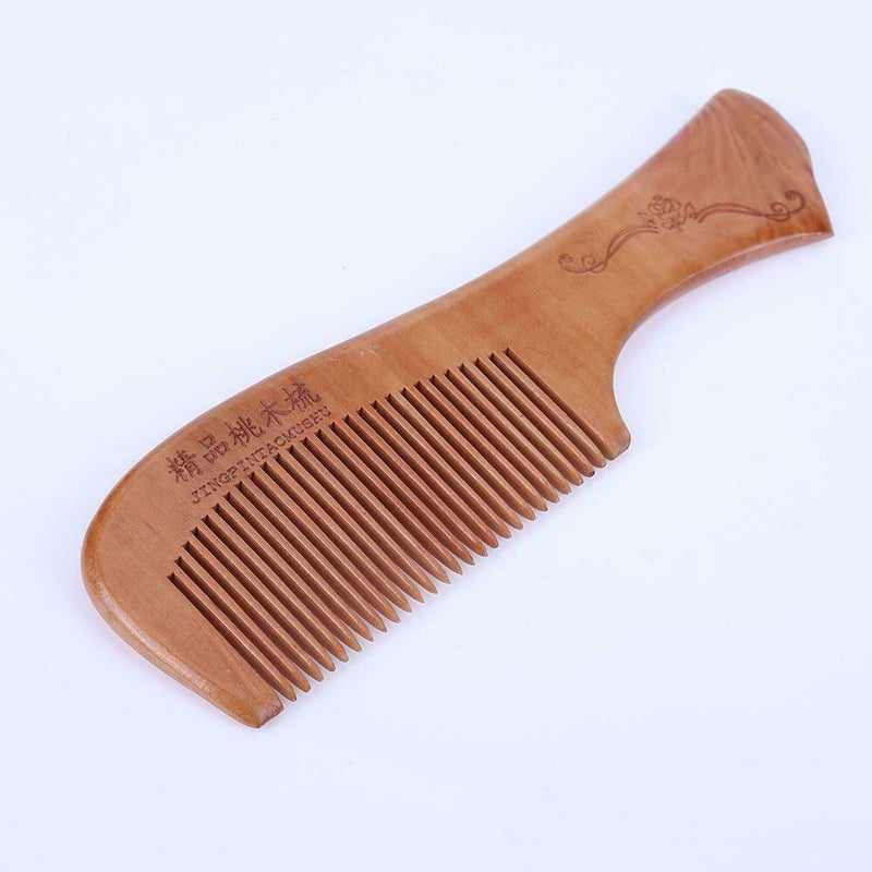 Wooden Anti-static Hair Dressing Comb Head Massager Hair Combs Hair Care A