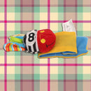 4pcs Children Hand Wrist Bell Foot Sock Rattles Bauble Development Intell NRV