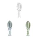 Manual Fish Scale Remover Scaler with Lid Fish Shape Home Kitchen Tool Green