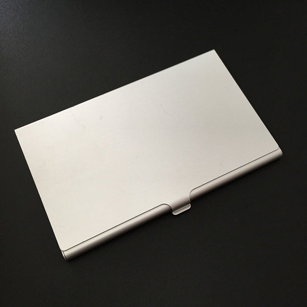Alloy Case Box Business ID Name Credit Card Holder Cover Namecard Cardcase OZ