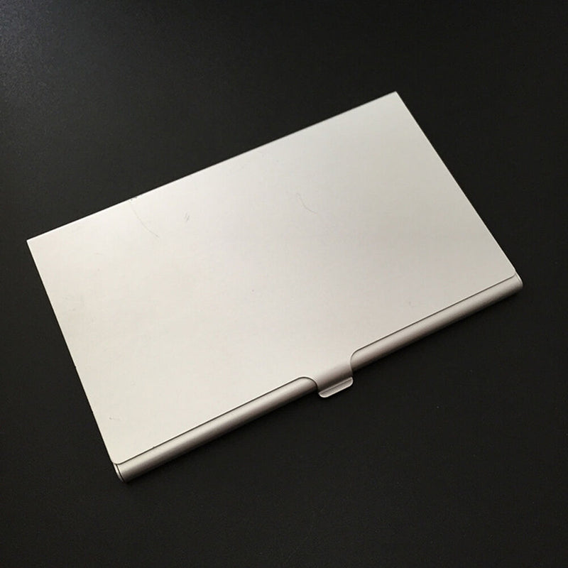 Alloy Case Box Business ID Name Credit Card Holder Cover Namecard Cardcase OZ