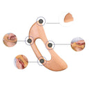 Professional Wooden Wood  Beech Gua sha Massage Tool Guasha Stick for Release