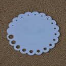 Knitting Needle Gauge Round Sizes 2 mm -10 mm Measure Tool Rule accessory H I2C7