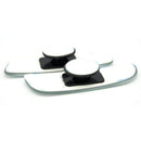 Universal 4x Car Rear View Side Door long Strip Blind Spot Wide Angle Mirror