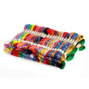 100pcs Different Colors Cross Stitch Floss Embroidery Sewing Cotton Thread