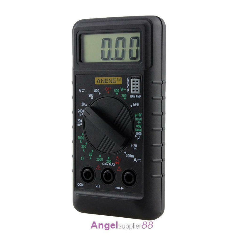 Mini Pocket DMM Digital Multi Meter OHM Test Voltmeter Ammeter with Buzzer