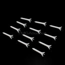 100pcs Length 38mm Plastic Claw Shape Golf Tees Club Practice Sport Acces PJJ