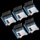 5pc Mini SD Card Module Memory Module Micro SD Card Modules for Arduino AVR ARM