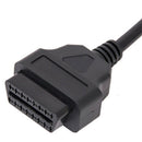 For 16 Pin Male to Female OBDII OBD2 Extension Cable Auto Diagnostic tdf