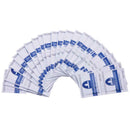50pcs/set Disposable Nail Polish Remover Wraps Pad UV Gel Foil Nail Cleaner