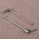 2Pc Steel Shaft Dogbones Fit For RC Redcat 1/10 Volcano EPX Electric Truck 94111