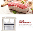 Tenderizer Blades Kitchen Prongs Meat Needle Pro Home Stainless Tool Steel