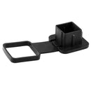2Inch Rubber Black Trailer Hitch Tube Cover Plug Receiver for Mercedes Jeep