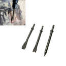 3pcs Repair Car Tire Scraper Hex Handle Gas Shovel Head Flat 45 Steel dgr UQV
