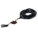Tibetan Style 216pcs 41.7 Inch Beads Buddha Mala Buddhist Bracelet Necklace P9X6