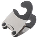 Stainless Steel Pot Clip Clamp Tongs Holder for Spoon Spatula Rack Cooking  OZ