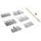 43-In-1 CPU BGA Chip Remove Tool Set Repair Blade For Mobile Phone