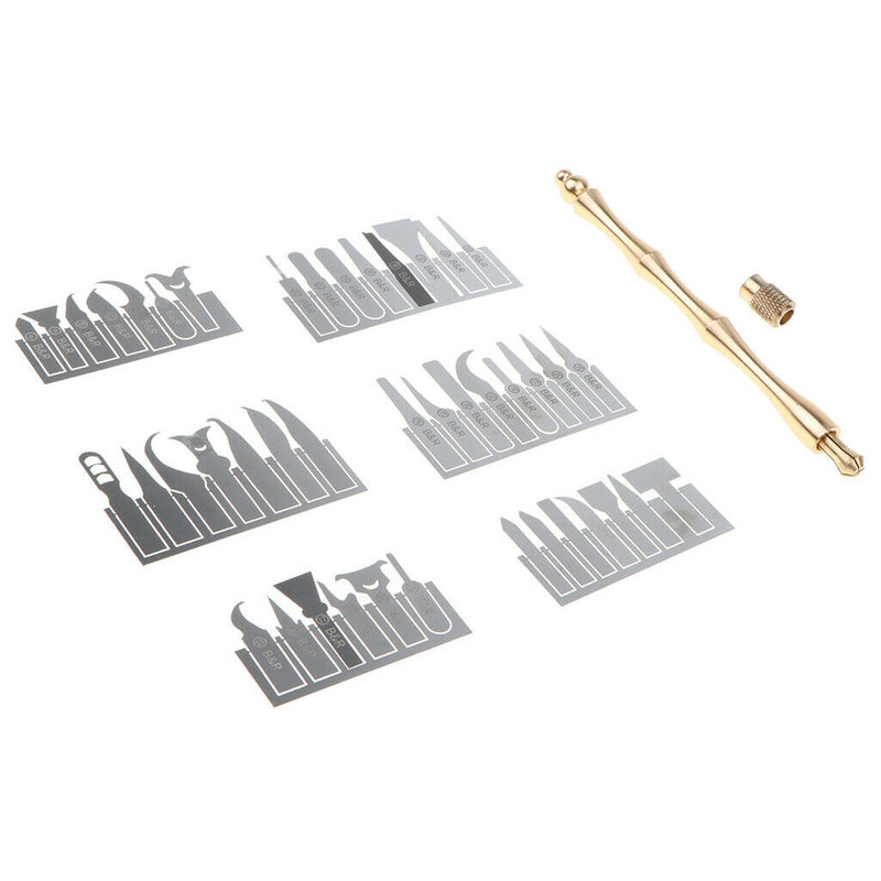 43-In-1 CPU BGA Chip Remove Tool Set Repair Blade For Mobile Phone
