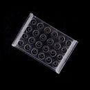 24 Holes Test Tube Rack Testing Tubes Holder Storage Safe Supplies Lab Plas R8V9