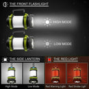 USB Rechargeable LED Outdoor Camping Tent Light Lantern Hiking Bright Flashlight