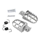 Motorcycle Foot Pegs Rests Pedal Replacement Kit for Yamaha PW50 PW80 Pit Bike