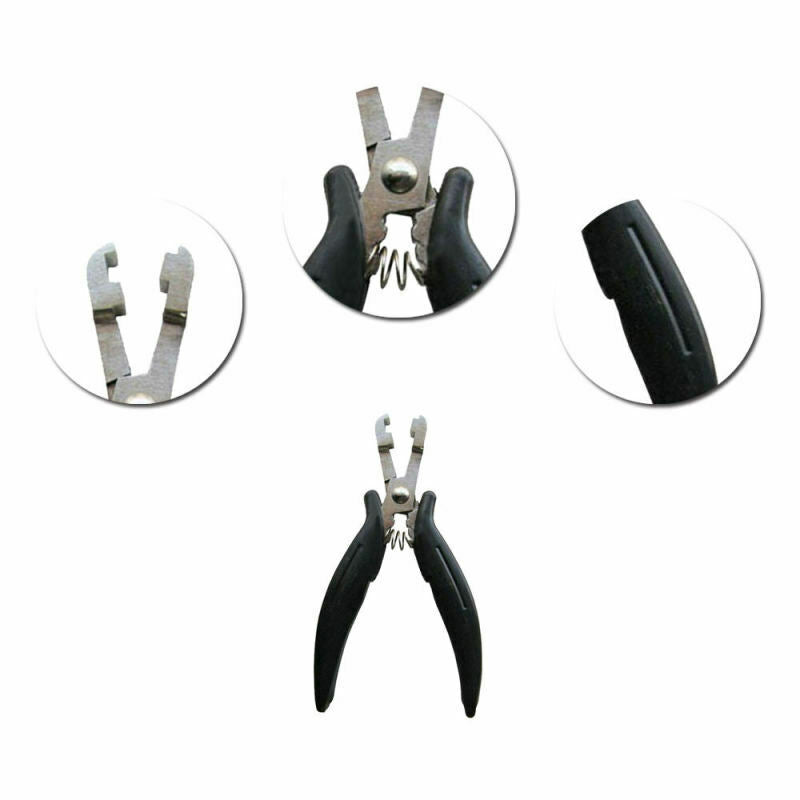 Heat Fusion Glue Pre Bonded Hair Extensions Pliers/Clamp hair extension plier fg
