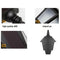 Solar Powered Lights PIR Motion Sensor Bright Spotlight Adjustable 3LED