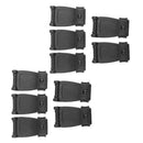 10pcs Molle Webbing Connecting Clips Strap Buckle Backpack Bag Clip tool