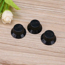 3pcs Plastic Electric Guitar Volume Adjusting Rotary Knob Potentiometer Cap