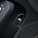 Carbon Fiber Rear Trunk Switch Button Cover Trim Fit for Audi A4 B8 A5 Q5 2