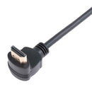 15cm 90 Degree Elbow HDMI Male Port to HDMI Female Port Extender Cable
