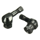 90 degrÃ©s CNC moto valve tige pneu 10mm paire jante roue aluminium â„–[