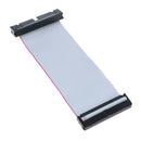 IDE 40 Pin Male to female pata hard drive hdd extension flat ribbon cable 5inch-