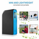 Small Personal Fan with 6000mAh Power bank Mini Handheld USB Desk Fan with